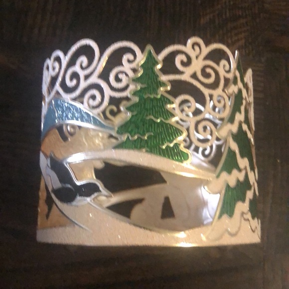 Bath & Body Works Candle Holder Christmas Holiday Polar Bear Sleeve - Picture 4 of 7